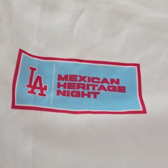 Los Angeles Dodgers Jersey Mens XL Mexican Heritage Night 2023 SGA MLB Baseball - Picture 2 of 13